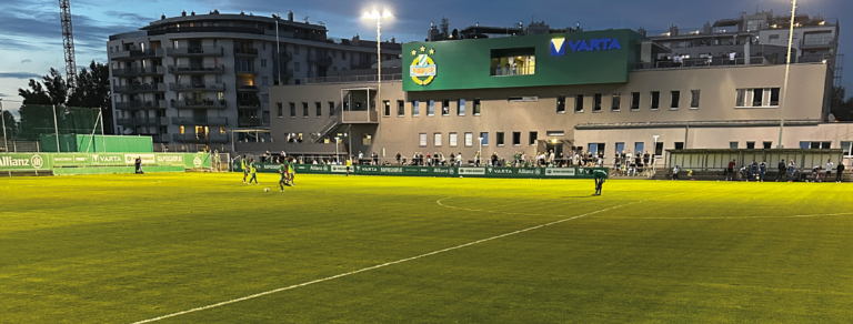 Mehr über den Artikel erfahren Knappe Niederlage beim SK Rapid II!