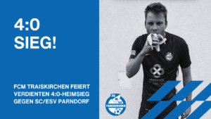 Mehr über den Artikel erfahren Klarer Heimsieg gegen Parndorf – FCM Traiskirchen klettert auf Platz 3