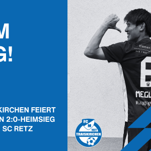 FCM Traiskirchen feiert verdienten 2:0-Heimsieg gegen den SC Retz